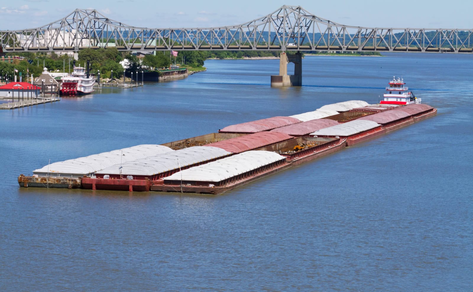 Barge Rates Muted - U.S. Soy
